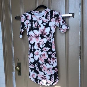 💋Floral mid length dress
